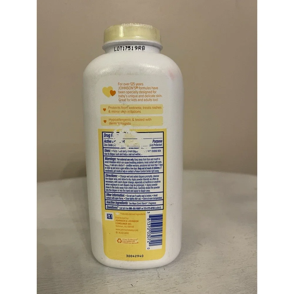 JOHNSON'S Medicated Baby Powder with‎ Zinc Oxide - 15 oz